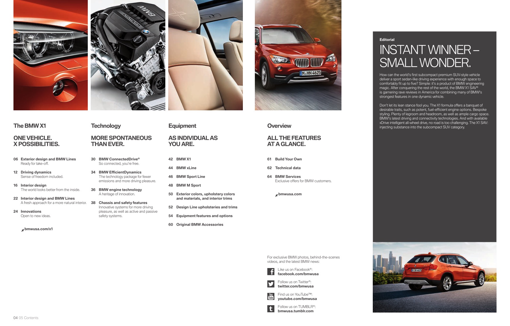 2014 BMW X1 Brochure Page 14